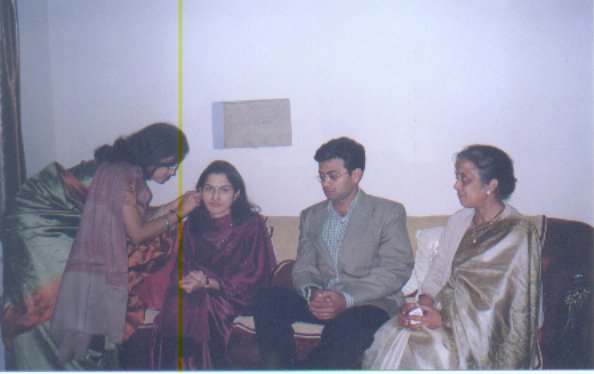 This is the photo of Anu and Preeti together. Click to see larger image.